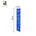 قالب فلزی بتن 10x200