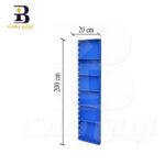 قالب فلزی بتن 20x200 وزن 19 کیلوگرم